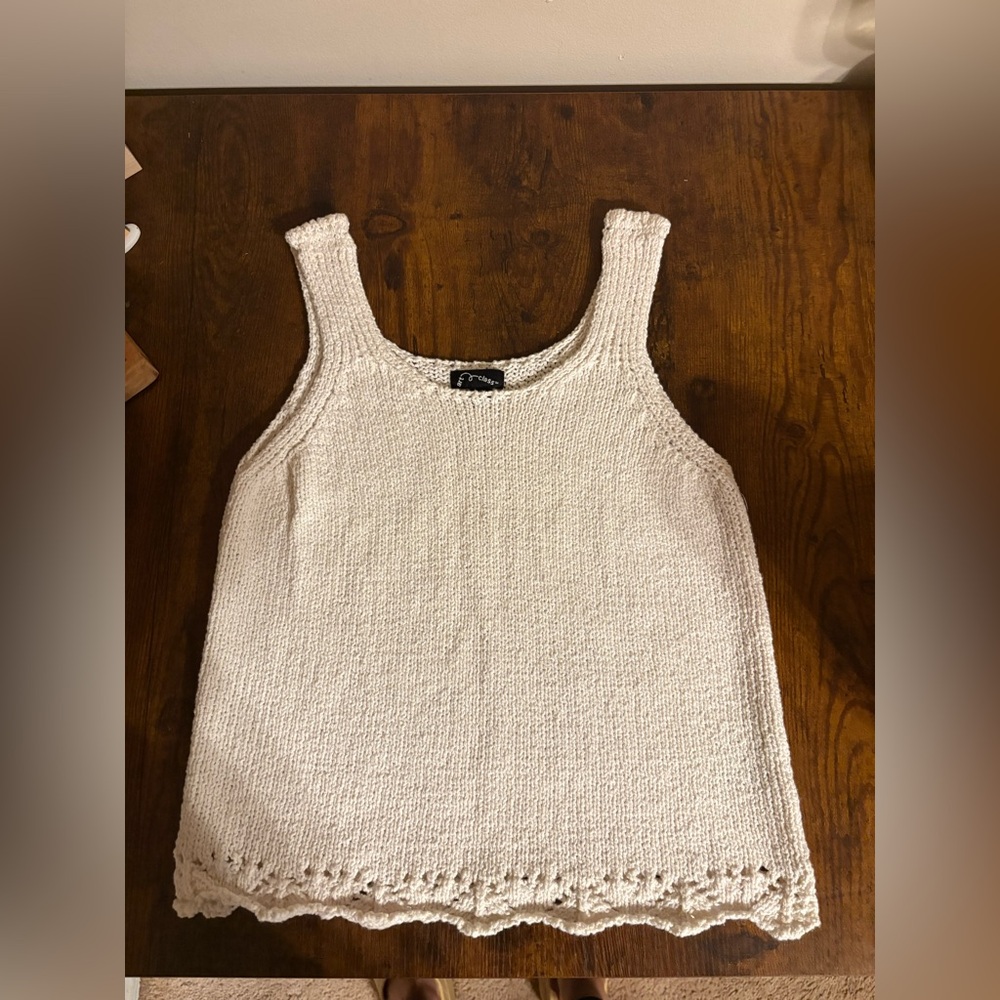 Knitted tank top